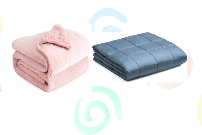 Weighted blankets for hypermobility